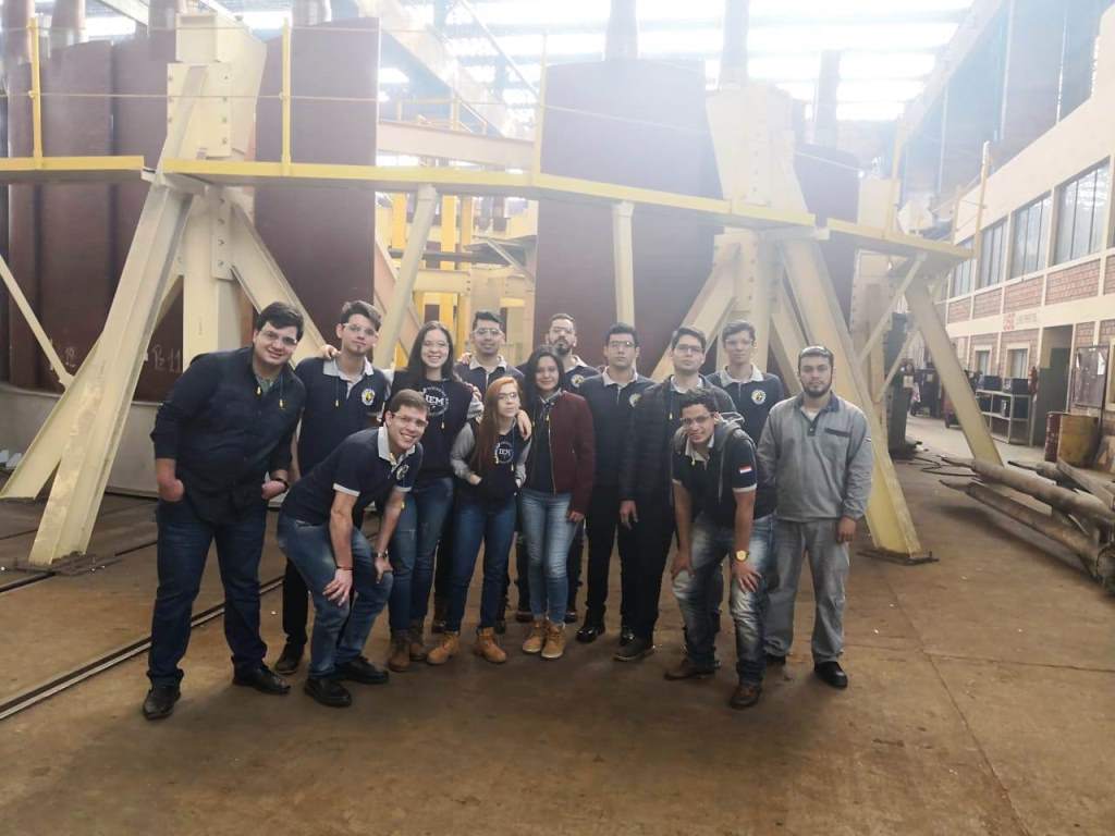 Visita técnica de los alumnos del 4to año de Ing. Electromecánica